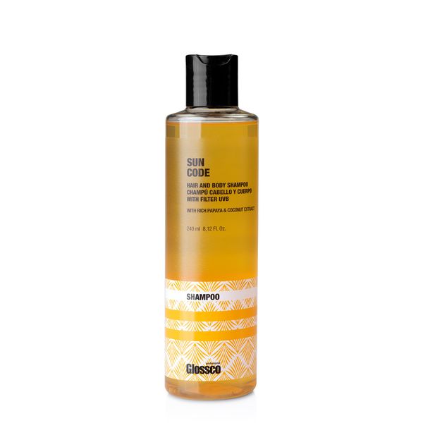 Glassco Sun Code Hair&Body Shampoo 240ML (Шампунь "Захист від сонця") 8436540959911 фото