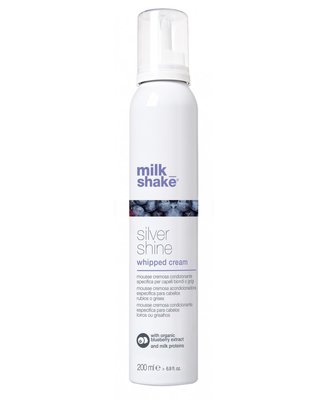 Milk Shake Silver Shine Whipped Cream 200 ml (Крем-піна для волосся) 1000-76 фото