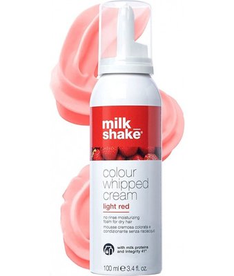 Milk Shake Colour Whipped Cream Light Red 100 ml - Світлий червоний (Незмивна крем-пінка для зволоження волосся) 1000-123 фото