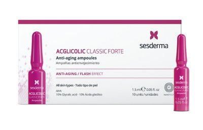 Sesderma Acglicolic Classic Ampoules Forte 10 х 1,5 ml (Ампули з гліколевою кислотою сильної дії) 6220-5 фото