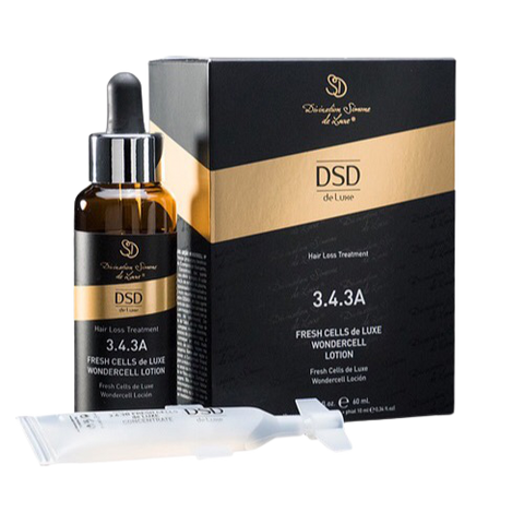 3.4.3 А DSD De Luxe Fresh Cells DeLuxe Wondercell Lotion 50+10 ml (Лосьон-активатор для ростy волосся) 1155 фото