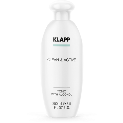 Klapp Clean & Active Tonic with Alcohol 250 мл (Тонік для обличчя зі спиртом) 4250094900625 фото