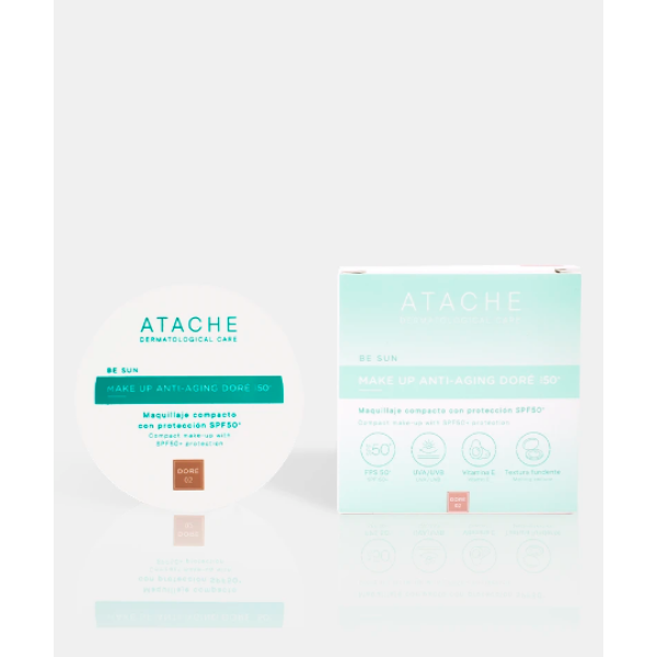 Atache Make Up Antiaging Dore SPF50+ 12g (Антивіковий тонуючий кушон SPF50) ATCH010 фото