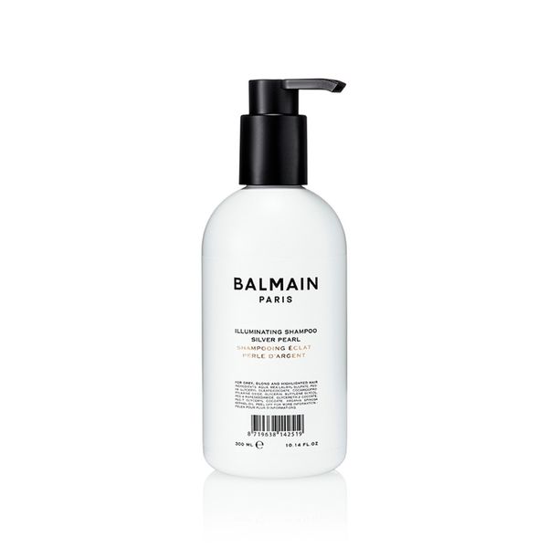 Balmain Illuminating Shampoo Silver Pearl  300 мл (Шампунь для світлого і сивого волосся коригувальний відтінок) 8719638142519 фото