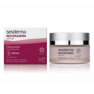 SesDerma Resveraderm Antiox Nourishing Facial Cream 50 ml (Крем-антиоксидант, живильний) 5681 фото