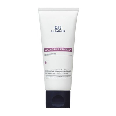 Cuskin Clean-Up Collagen Sleep Mask 70 ml (Колагенова нічна маска) 5072-1 фото