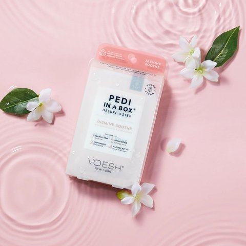 Pedi in a Box Deluxe 4 Step - Jasmine Soothe (Набір для педікюру делюкс "Заспокійливий жасмін") VPC208JSM фото