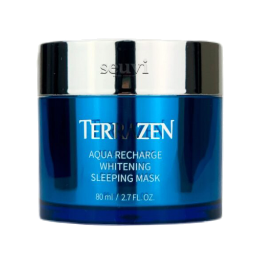 TERRAZEN AQUA RECHARGE WHITENING SLEEPING MASK 80 ml (Інтенсивно зволожуюча нічна маска для обличчя з відбілюючим ефектом) TRZ08 фото