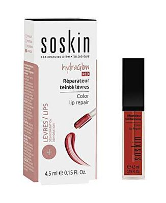 Soskin Color Lip Repair 4,5 ml (Живильний засіб для губ, відтінок мідно-червоний) 115-13 фото