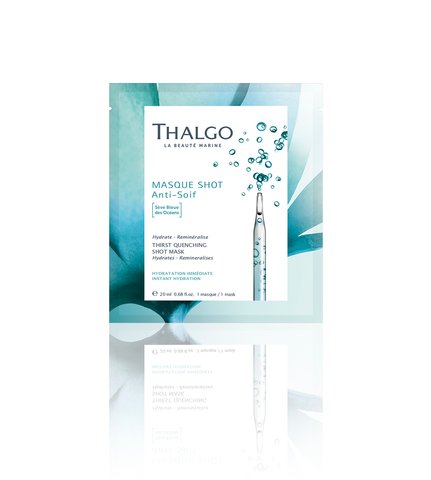 Thalgo Quenching Shot Mask With Seve Bleuse Des Oceans 20 ml (Інтенсивно зволожуюча експрес-маска) 4834 фото