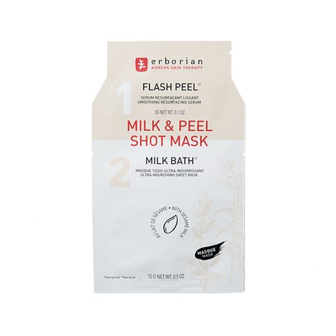 Erborian Milk Peel Shot Mask 15 g (Тканинна маска) 8809255785791 фото