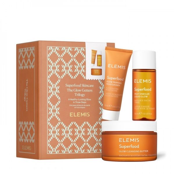 ELEMIS Superfood The Glow-Getters Trilogy Gift Set (Суперфуд Тріо Здорова шкіра) ELMS003 фото