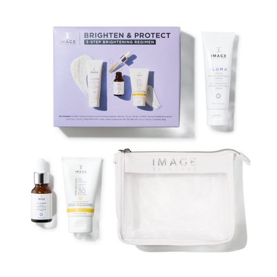 Image Skincare Facial Set Brighten & Protect Kit 3-Step Brightening Regimen (Освітлення та захист) 5860-2 фото