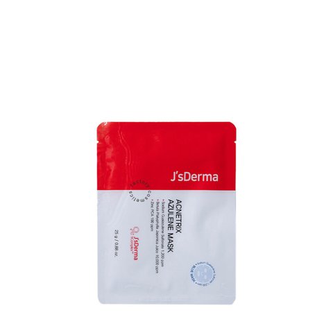 J’sDerma Acnetrix Azulene Mask 25 g (Маска тканинна заспокійлива з азуленом)  jsd006 фото