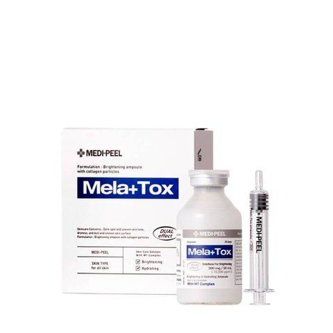 Medi-Peel Mela+Tox Ampoule 35 ml (Сироватка освітлювальна проти пігментації) mdp061 фото