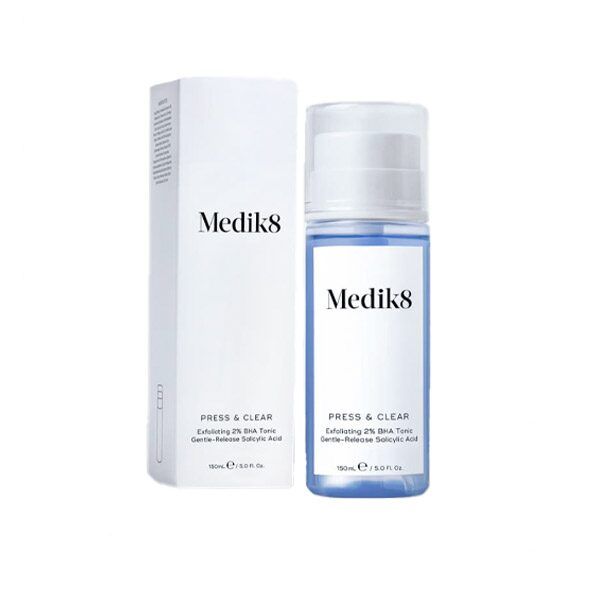 MEDIK8 PRESS & CLEAR 150 ml (Відлущувальний ВНА-тонік з 2% інкапсульованою саліциловою кислотою) 6462 фото