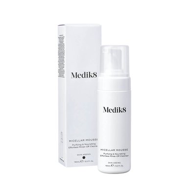 MEDIK8 MICELLAR MOUSSE 150 ml (очищуючий засіб для вмивання - підходить для всіх типів шкіри, без зусиль очищує та живить) 6516 фото