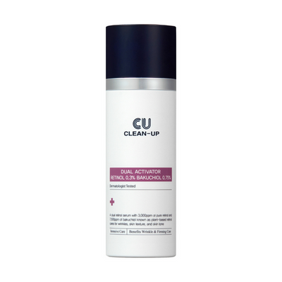 Cuskin Clean-Up Dual Activator Retinol 0.3% Bakuchiol 0.75% 30 ml (Сироватка з ретинолом 0,3% та бакучіолом 0,75%) 5072-4 фото