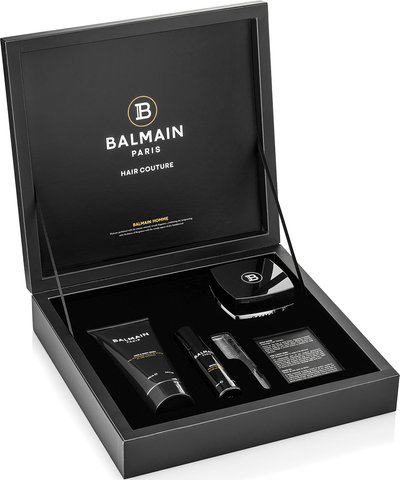 Balmain Signature Men't Giftset (Beard Oil, Hair & Body Wash, Scalp) (Набiр) 8719874336857 фото