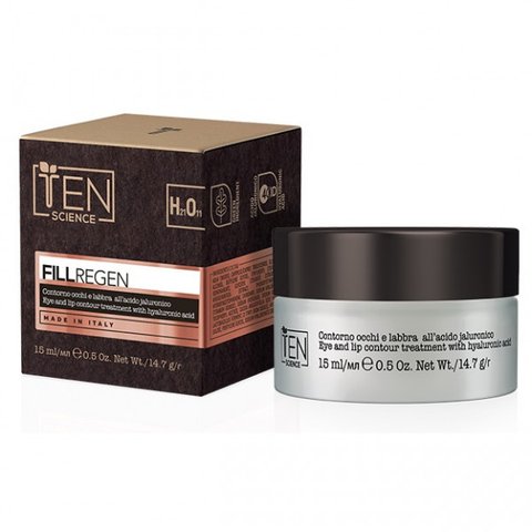 TEN Science Fill Regen Eye & Lip Contour Treatment With Hyaluronic Acid 15 ml (Крем проти зморшок для очей та губ з гіалуроновою кислотою) 3474 фото