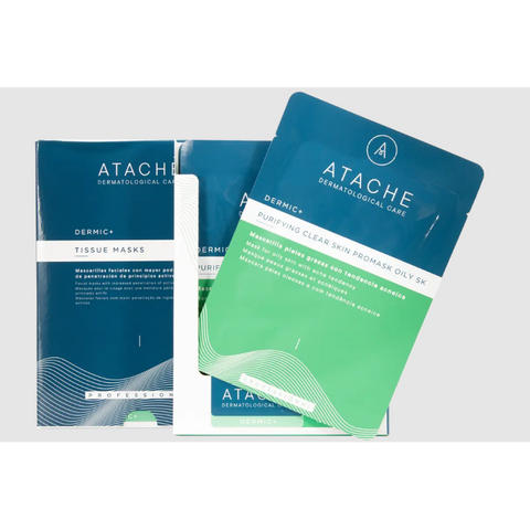 Atache Purifying Clear Skin PROMASK (Целюлозна маска для жирної шкіри схильної до акне) ATCH018 фото