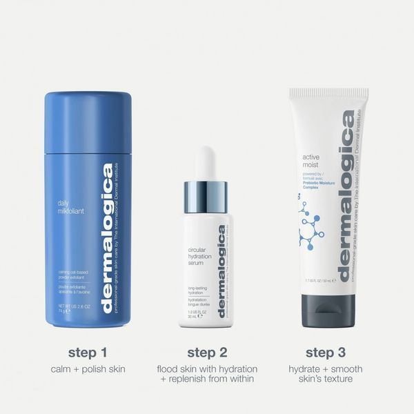 Dermalogica Smooth + Hydrate kit - (Тріо для Відновлення і Зволоження шкіри) 301181 фото
