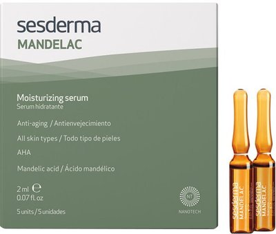 Sesderma Mandelac Moisturizing Serum 5x2 ml (Сироватка в ампулах з мигдальною кислотою) 5635 фото