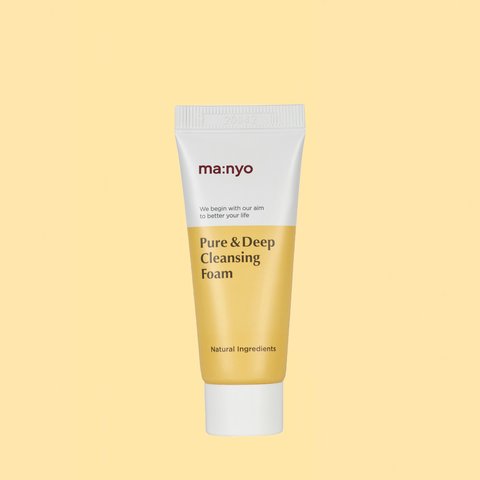 Manyo Pure & Deep Cleansing Foam 20 ml (Мініатюра пінки для глибокого очищення пір) 2003-12 фото