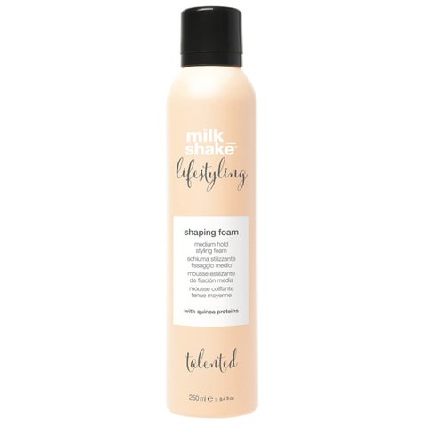 Milk Shake Lifestyling Shaping Foam Medium Hold 250 ml (Термозахисна піна для об'єму та моделювання) 1000-133 фото