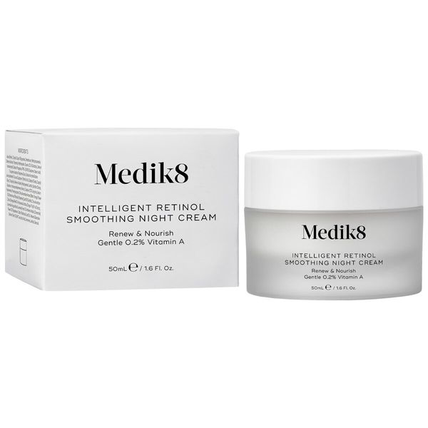 Medik8 Intelligent Retinol Smoothing Night Cream 50 ml (Bідновлюючий та живильний нічний крем з 0,2% вітаміну А) 6464 фото